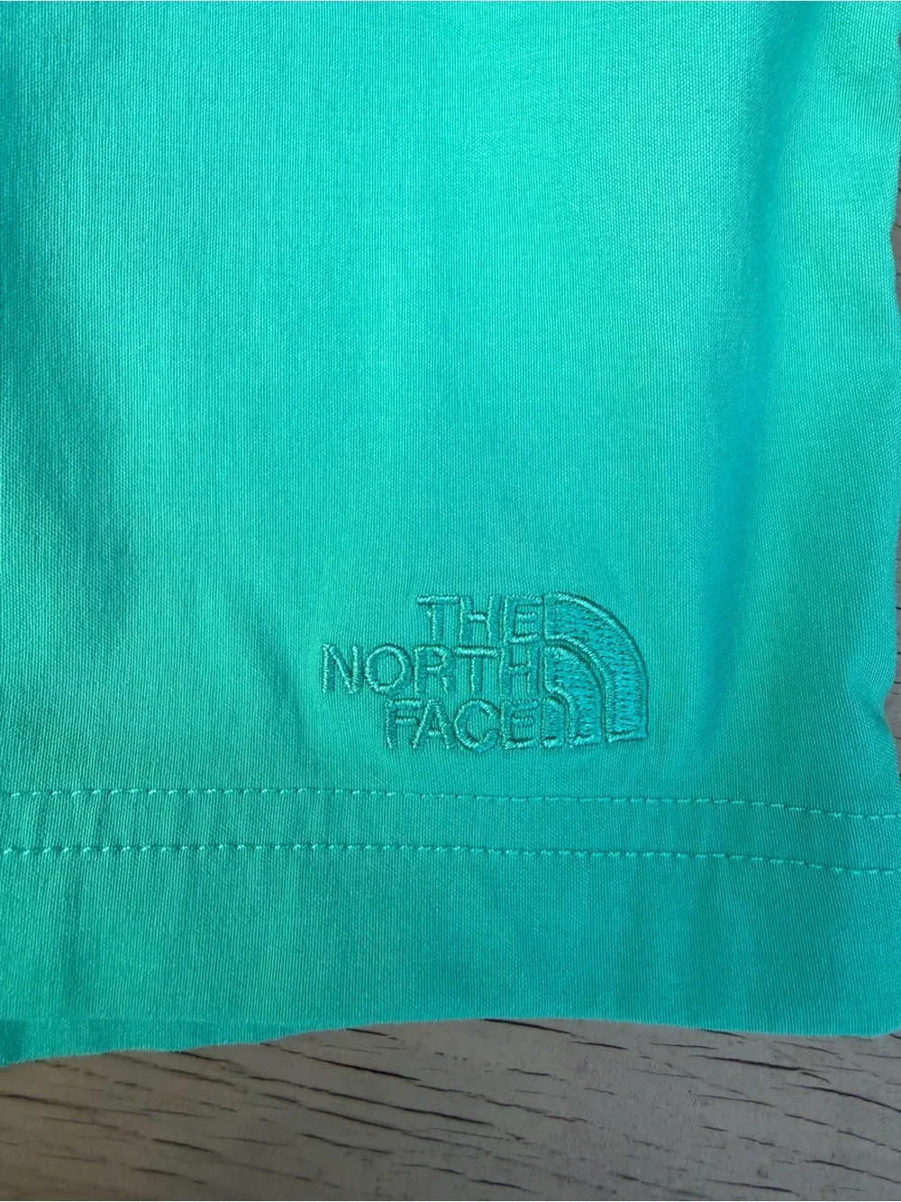 The North Face Class V Pull-On Shorts in Green Mist side XXL